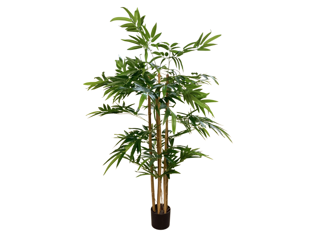 Planta Artificial de Bambú- Decoración Realista