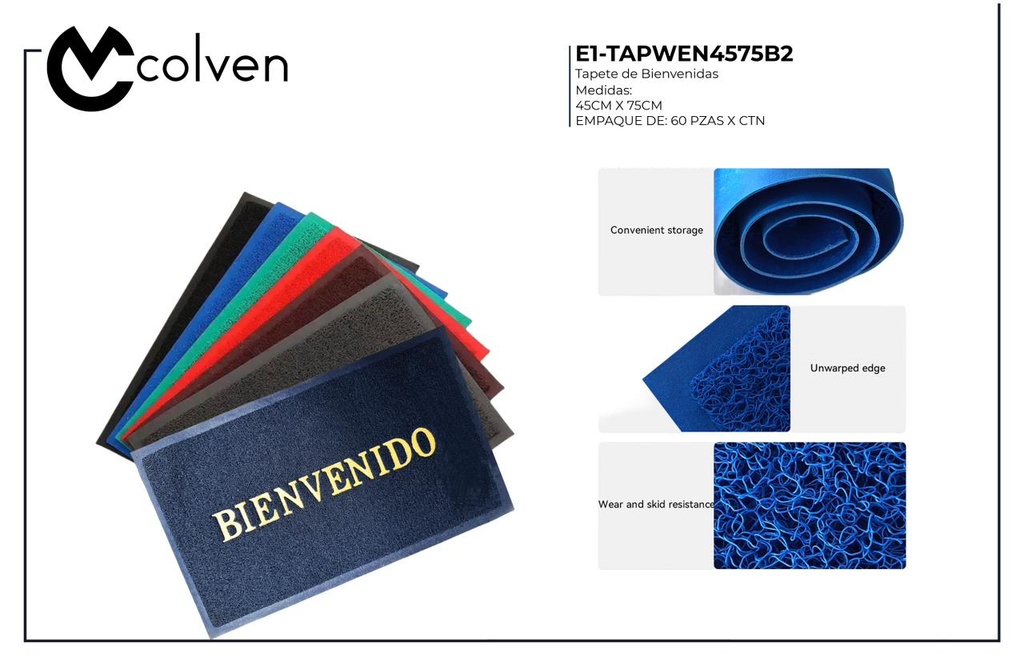 Tapete Bienvenidos 