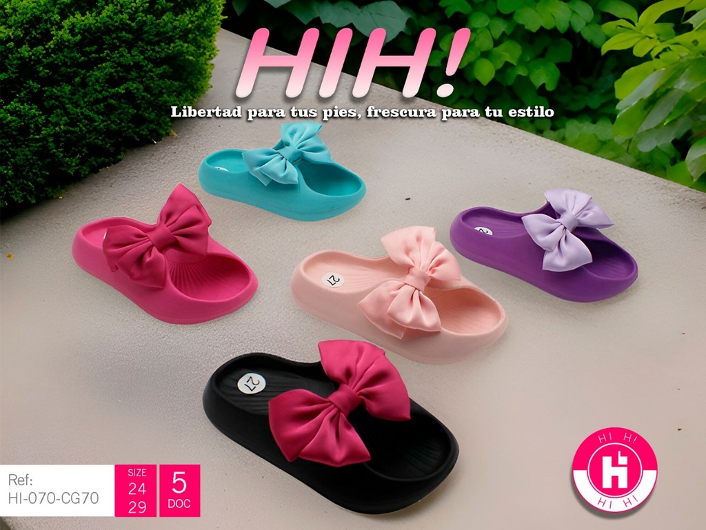 Chancleta Fashion para Niña
