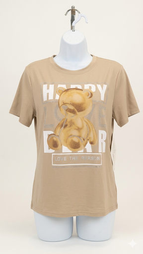 [RA-7244] Pullover para dama Happy Bear Surtido de Colores 