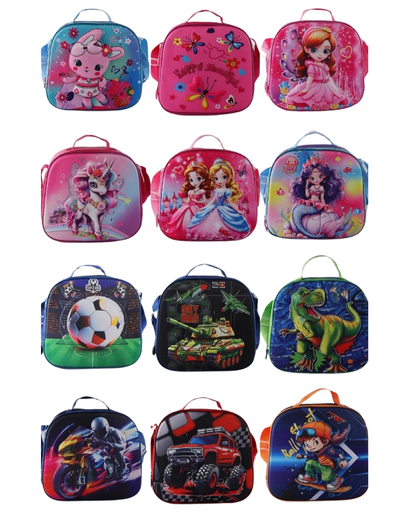 [G-478] Lonchera Escolar Infantil Con Luces